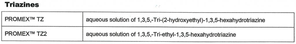 Promex Triazines